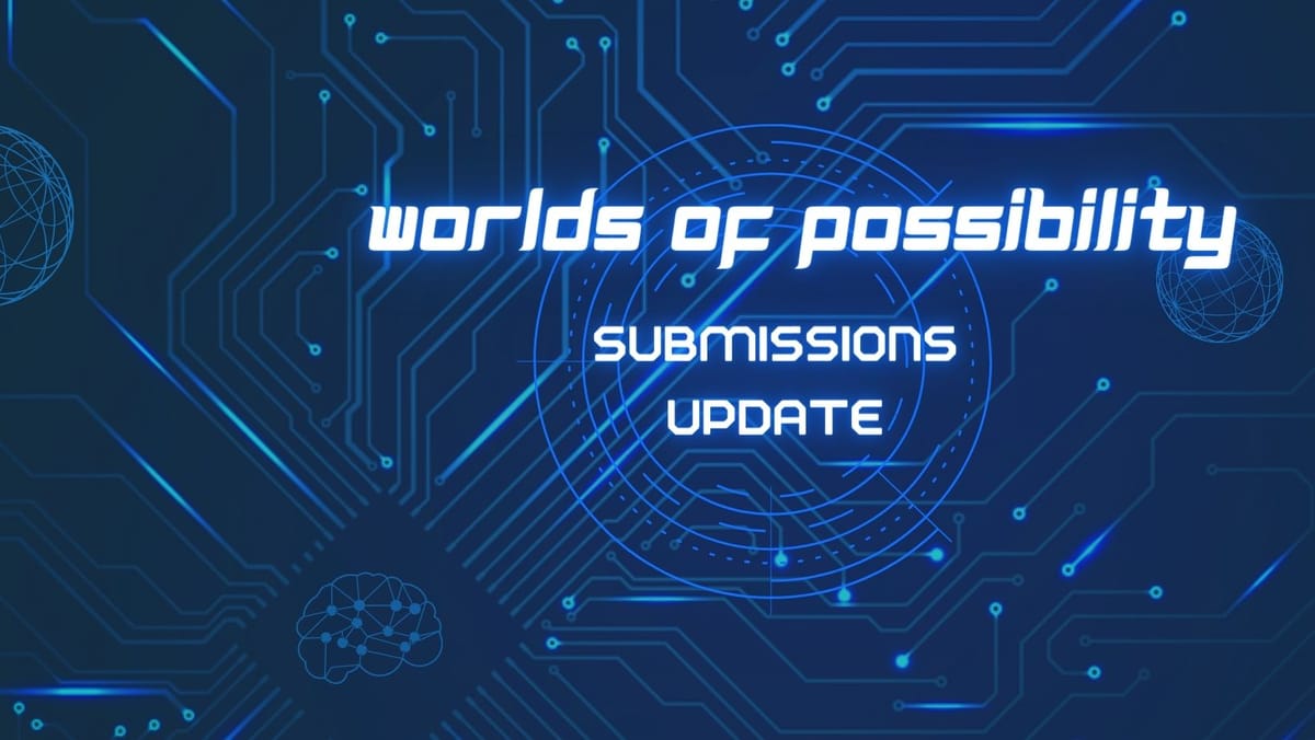 Worlds of Possibility submissions stats for Spring 2024